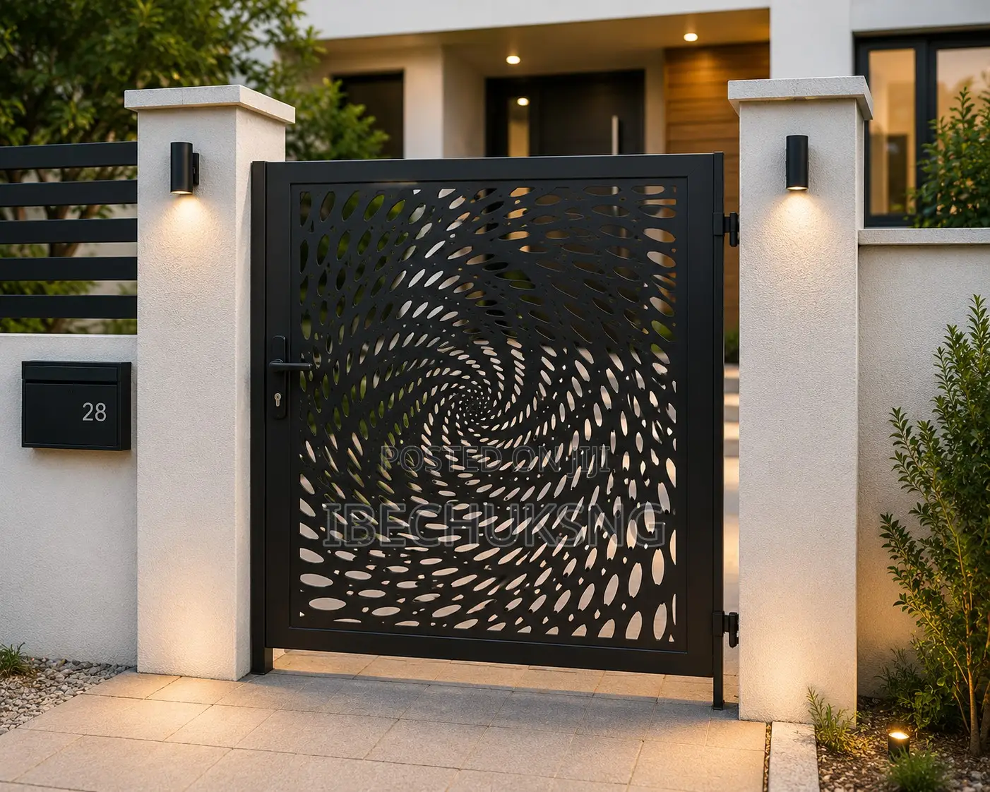 Decorative Design Plates for Gates Fencing