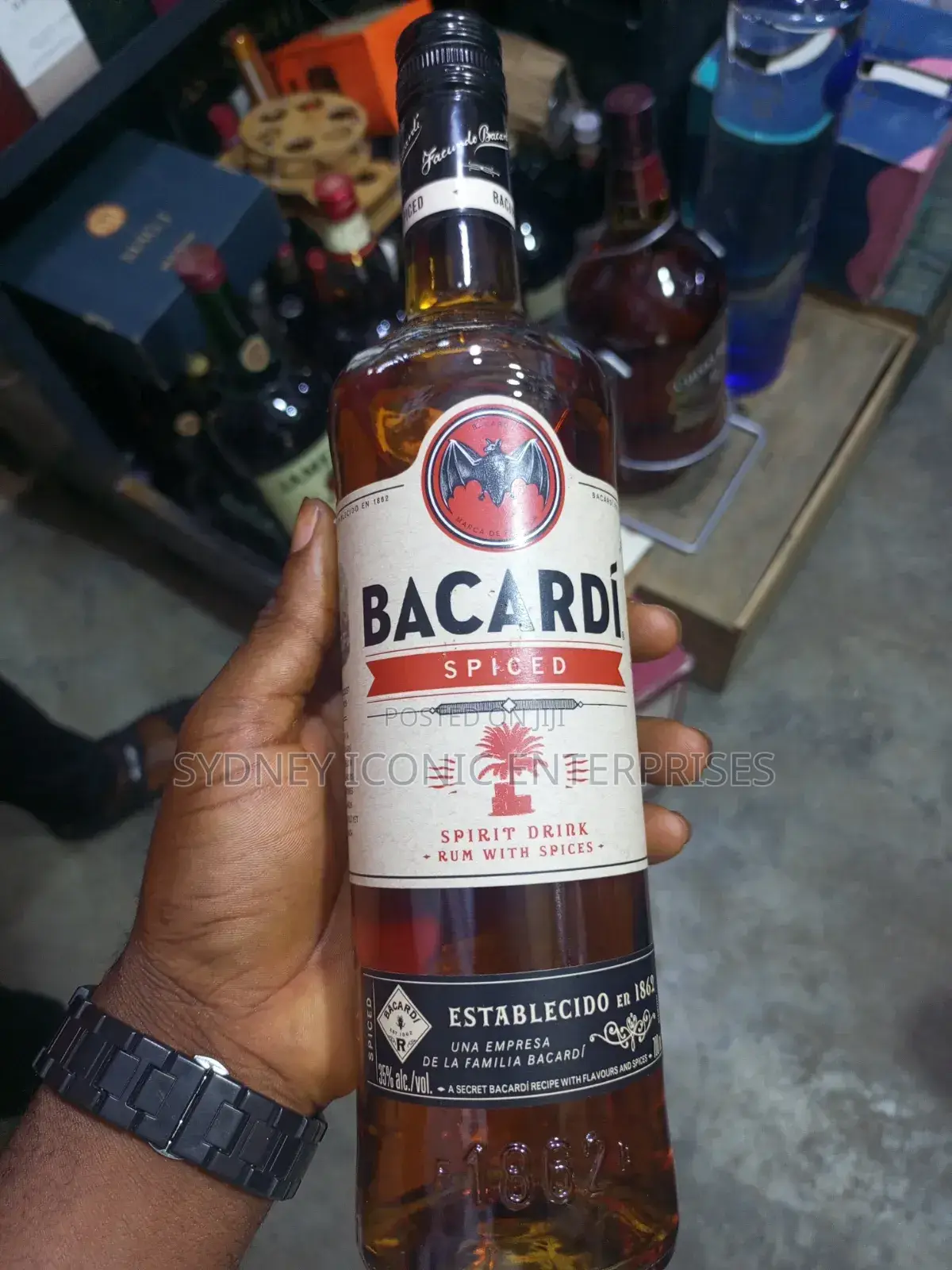 Bacardi Spiced Spirit Rum(Carton by 12 Bottles)