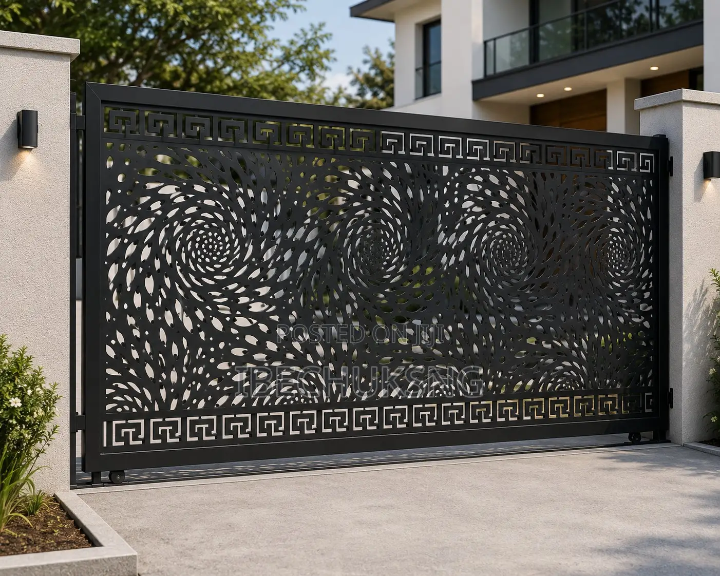 Decorative Design Plates for Gates Fencing