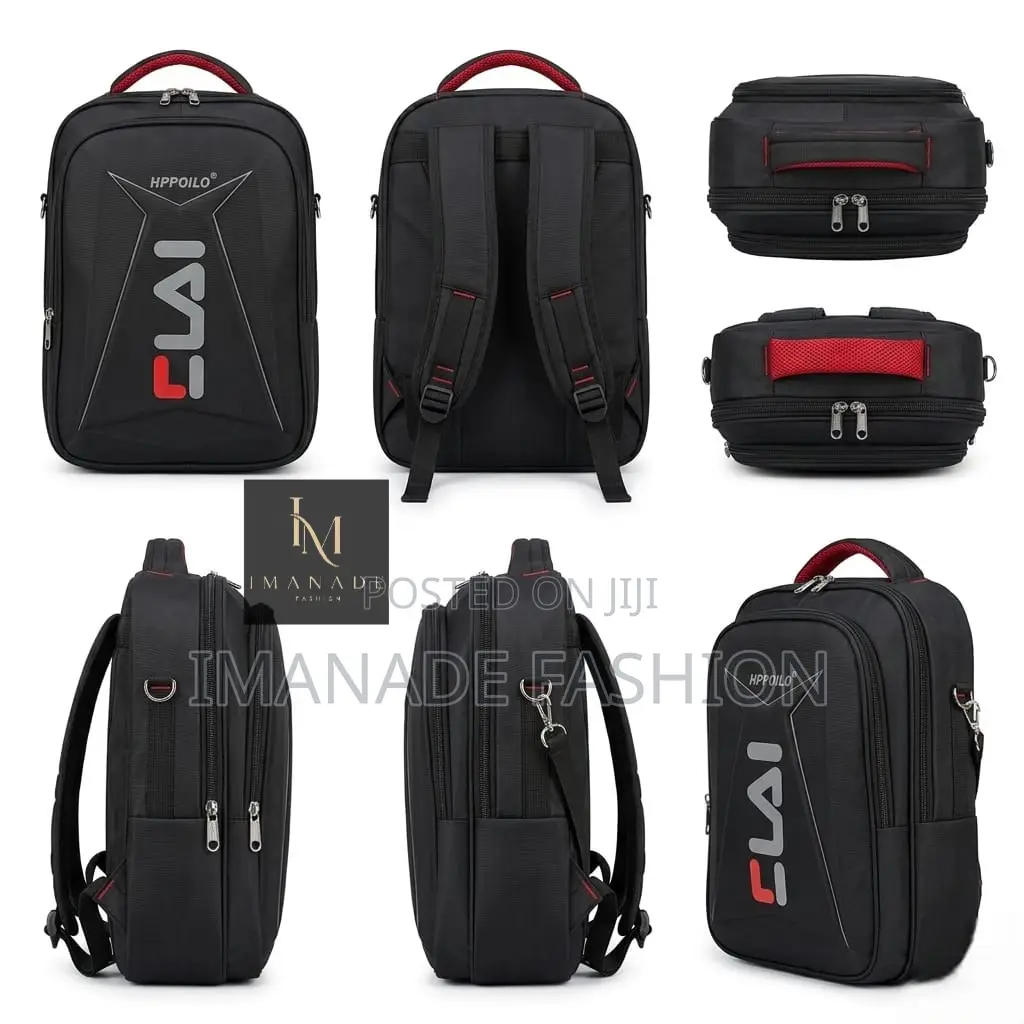 Hppoilo Flai Backpack – Black Red