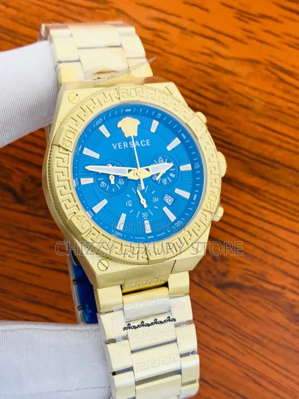 Versace Quality Luxury Men Automatic Engine Wristwatch