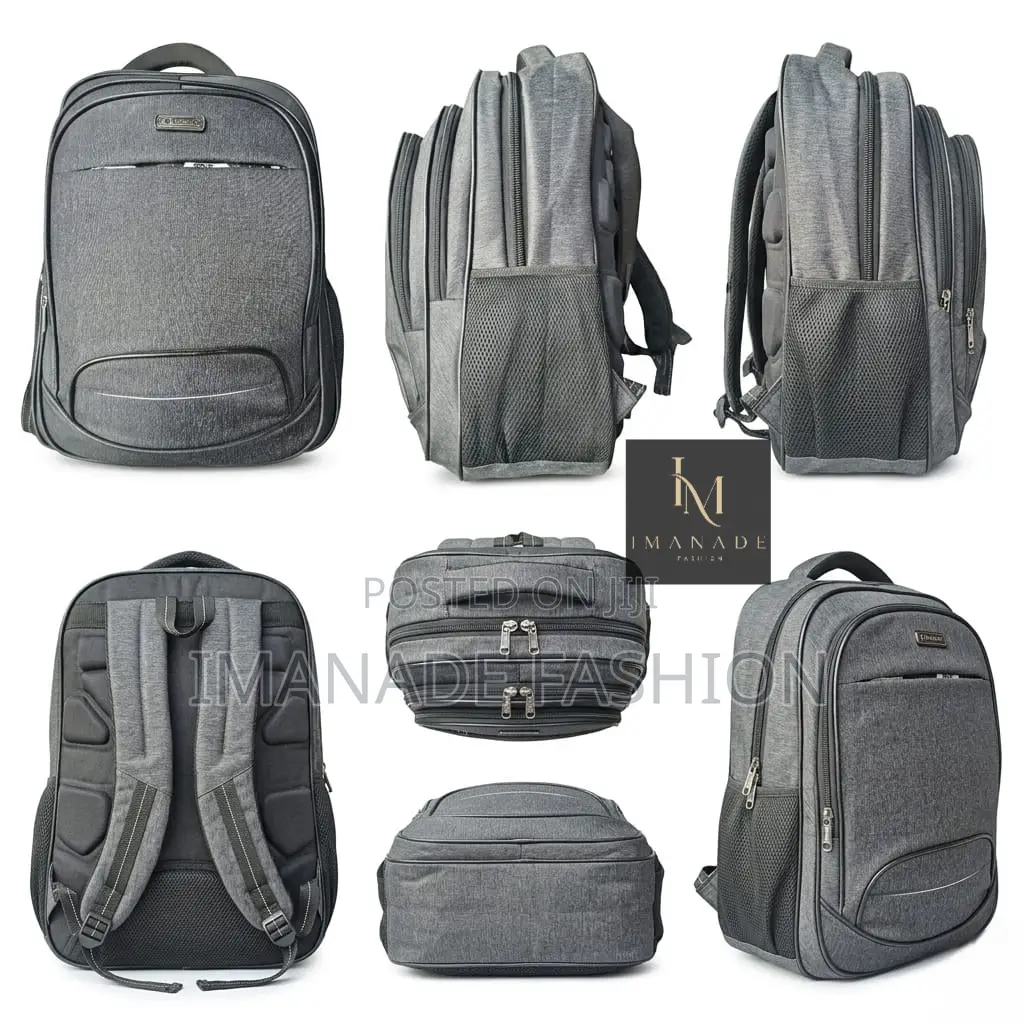 Sjania Star Business Backpack – Dark Grey