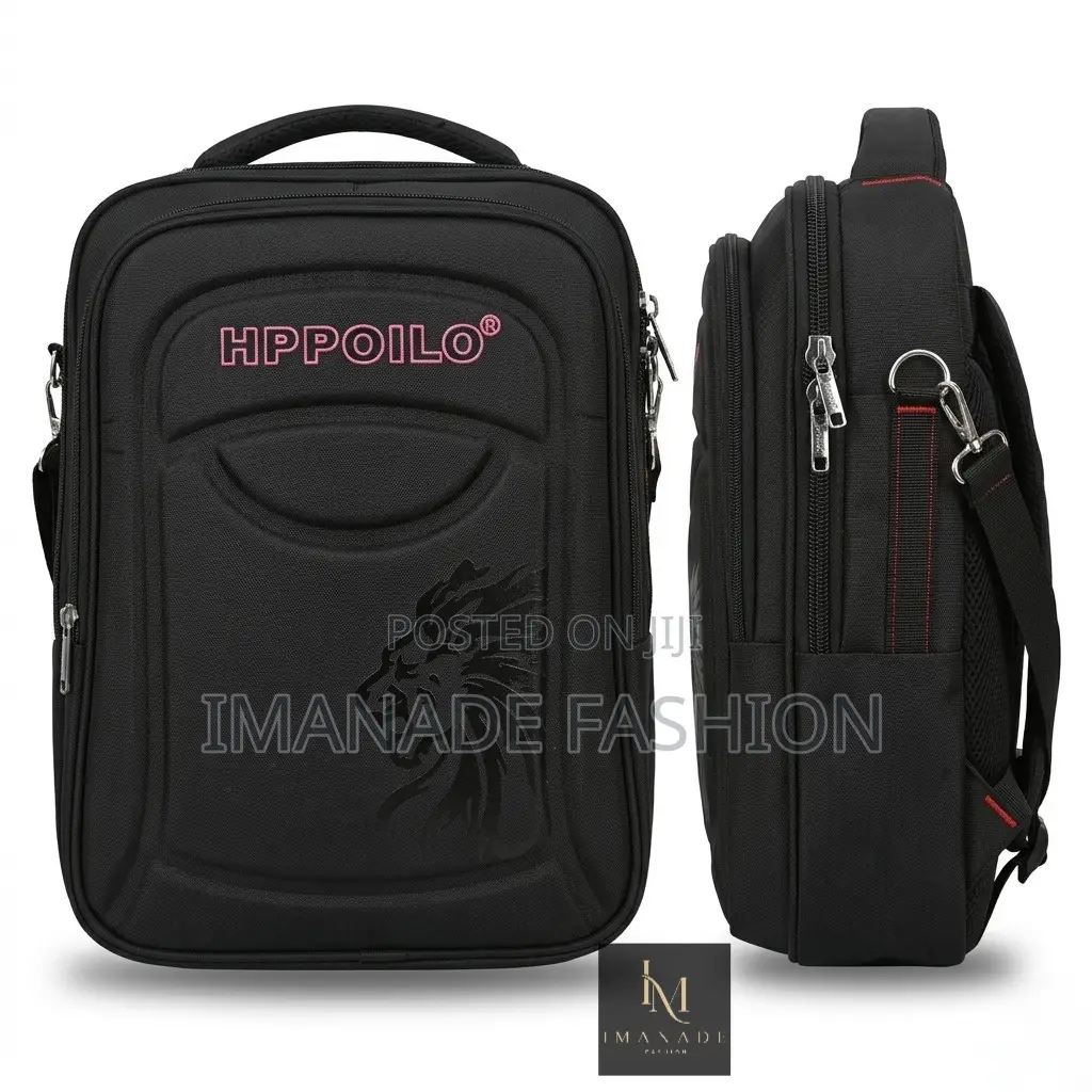 Hppoilo Lion Compact Backpack – Black