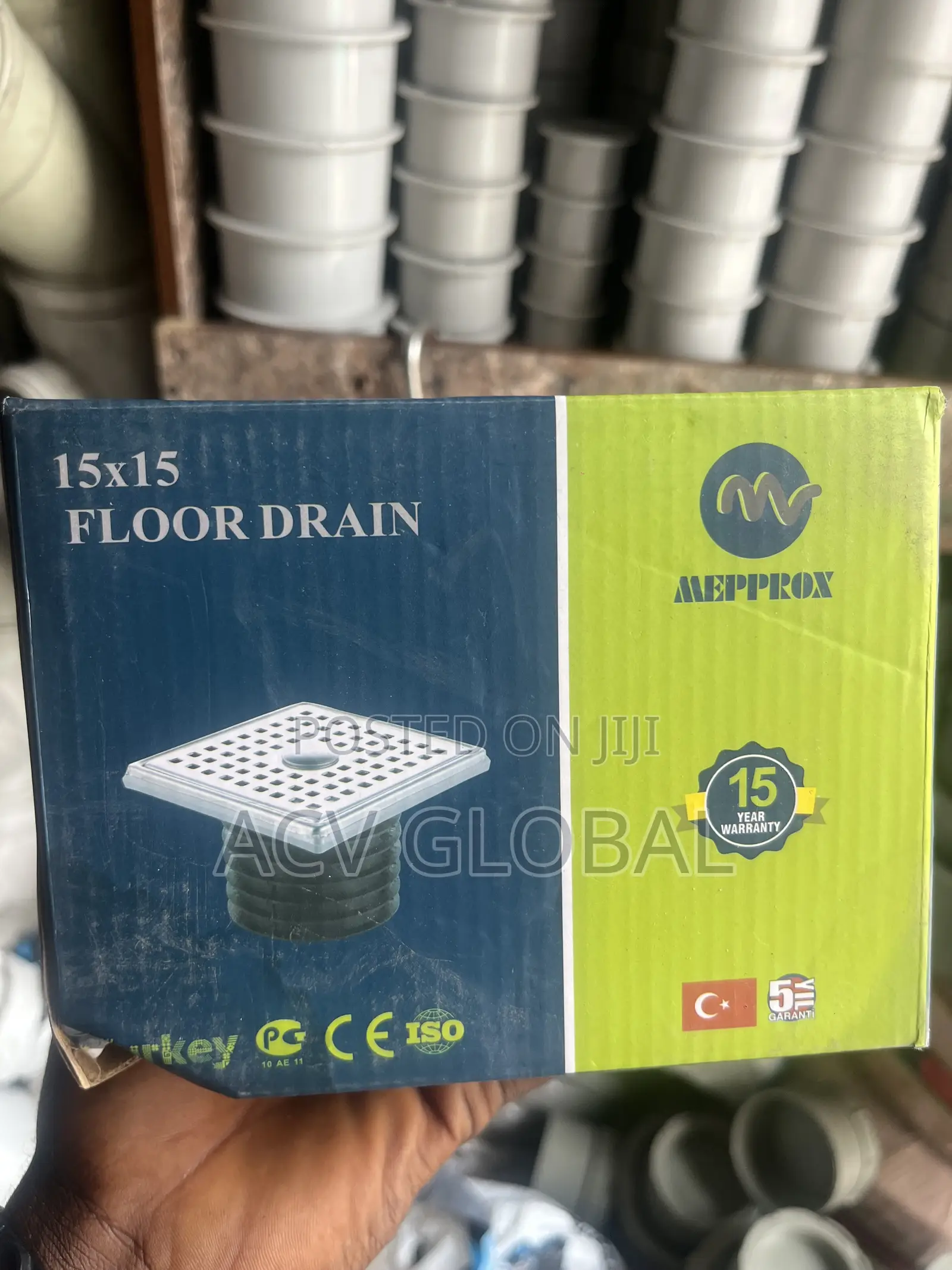 4” Floor Drain With Non Return Valve