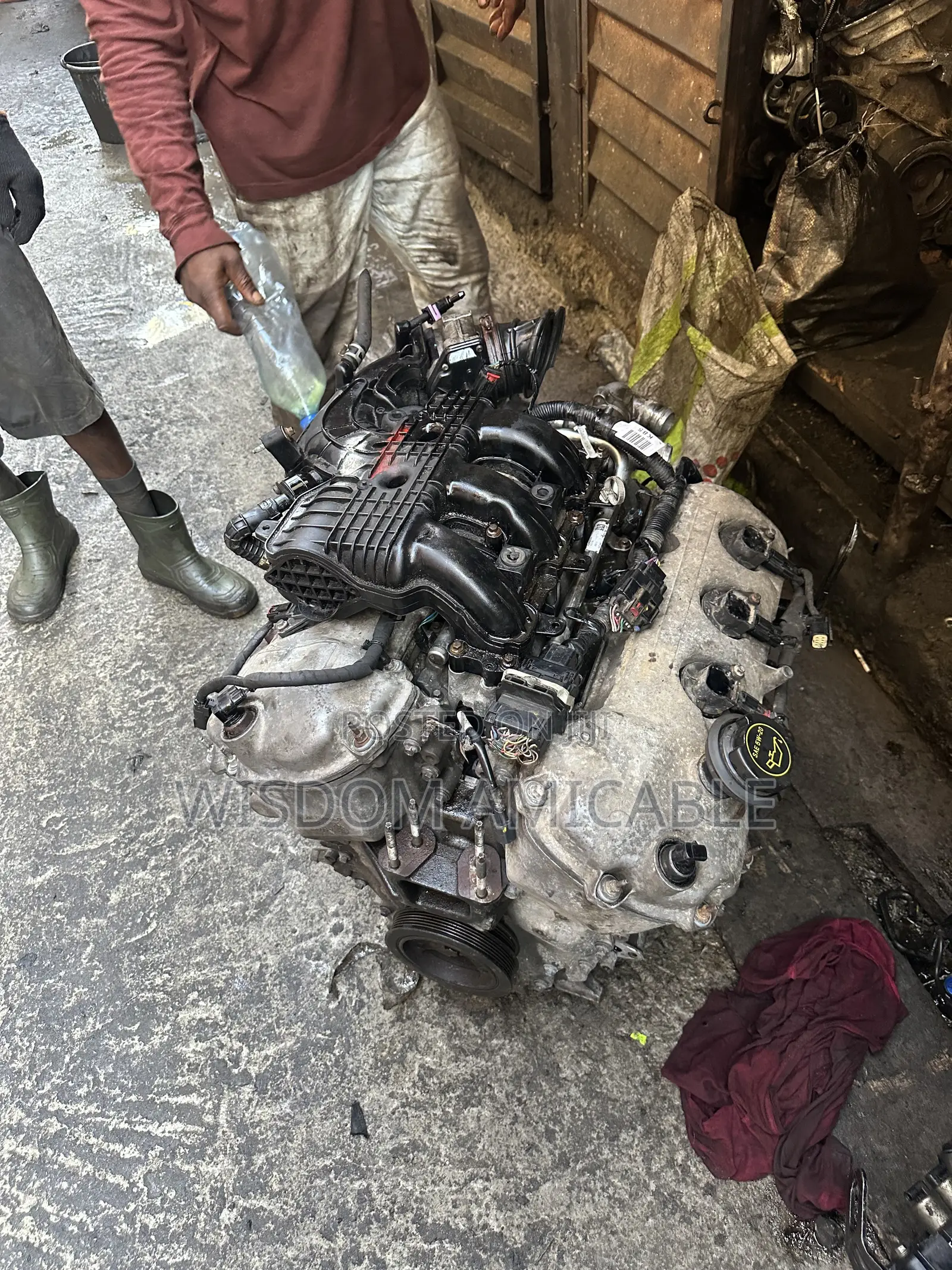 Complete Engine Ford Edge 2008 Sold With Warranty