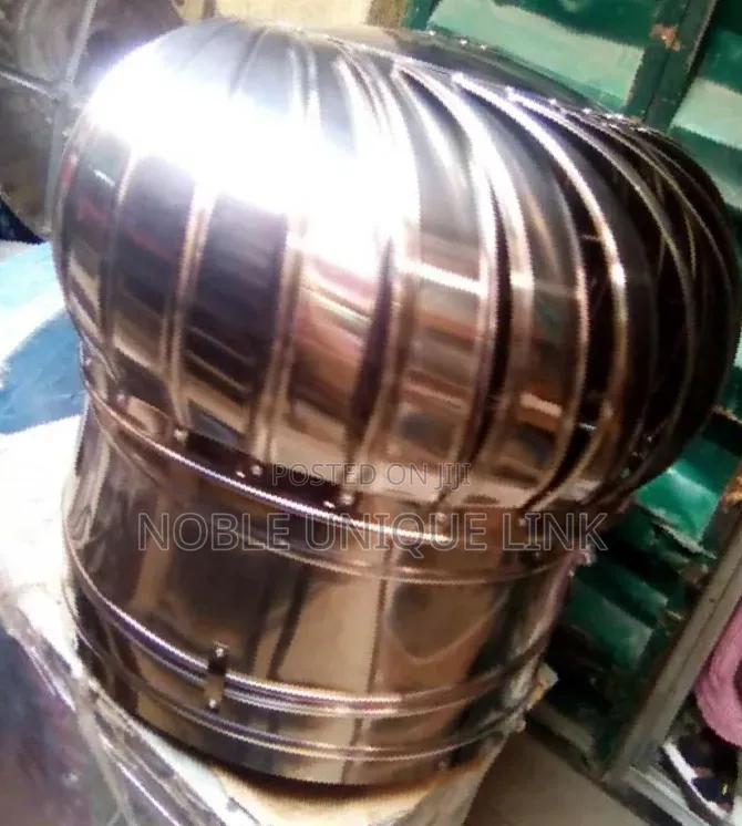 24" Stainless Steel Wind Driven Roof Ventilation
