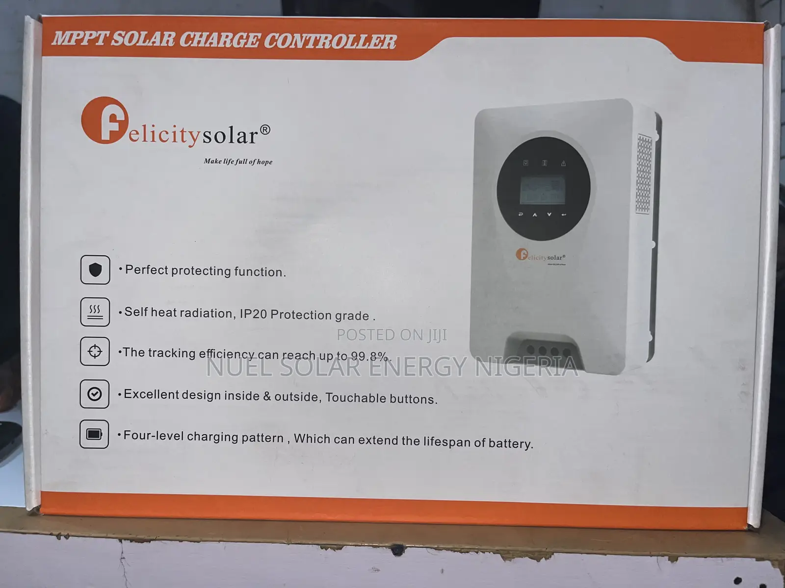 Felicity 120a MPPT Charge Controller (48v)