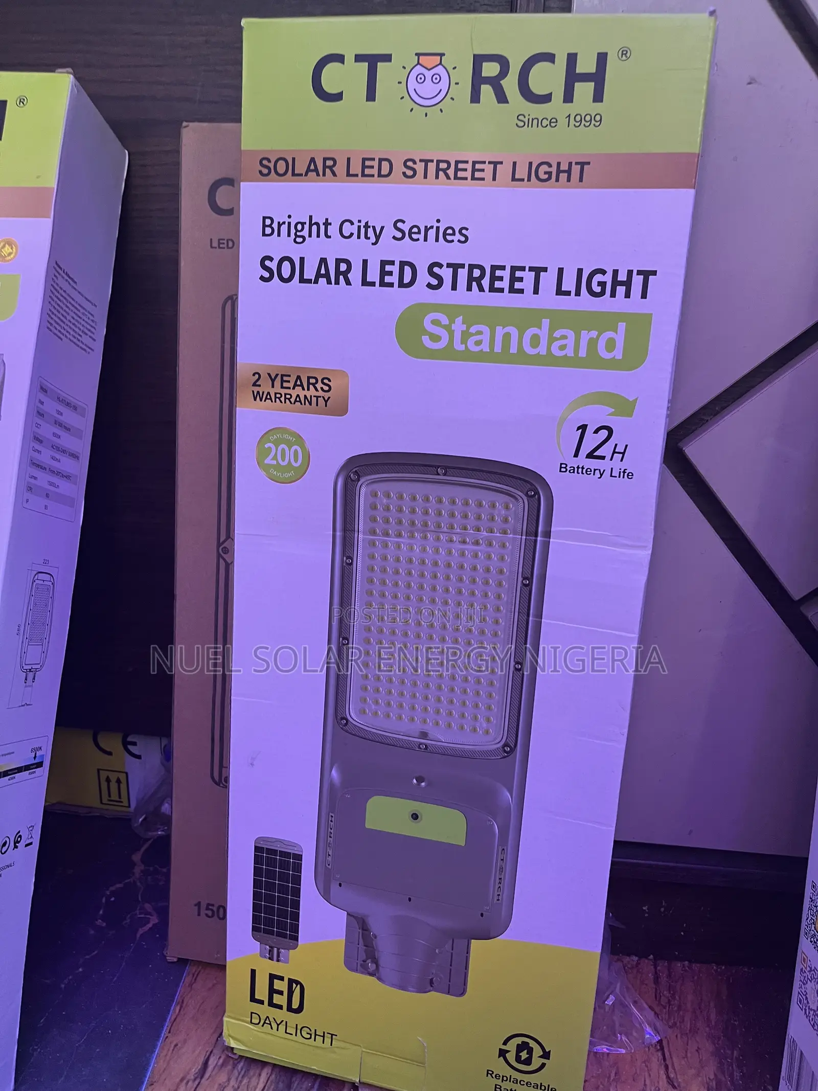 200w Ctorch Solar Street Light