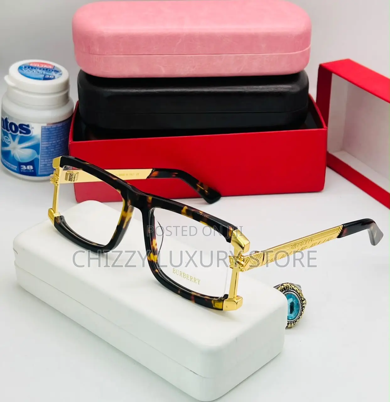 Burberry Quality Luxury Frame Glasses