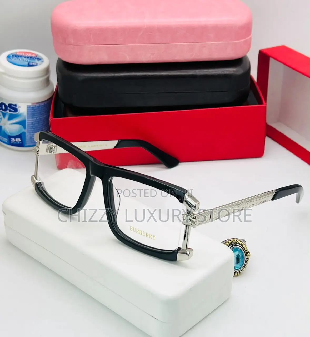 Burberry Quality Luxury Frame Glasses