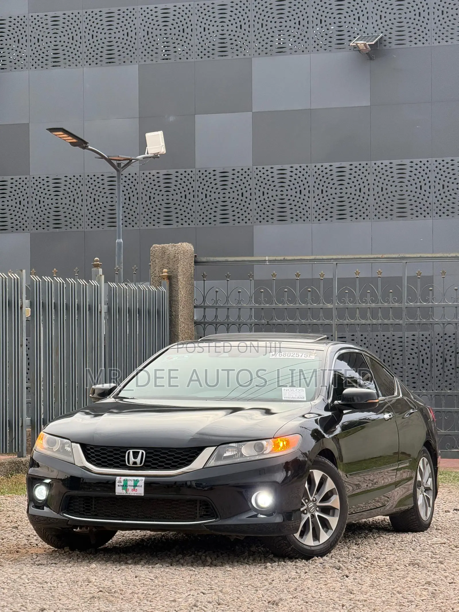 Honda Accord EX-L 2dr Coupe FWD (2.4L 4cyl 2A) 2013 Black