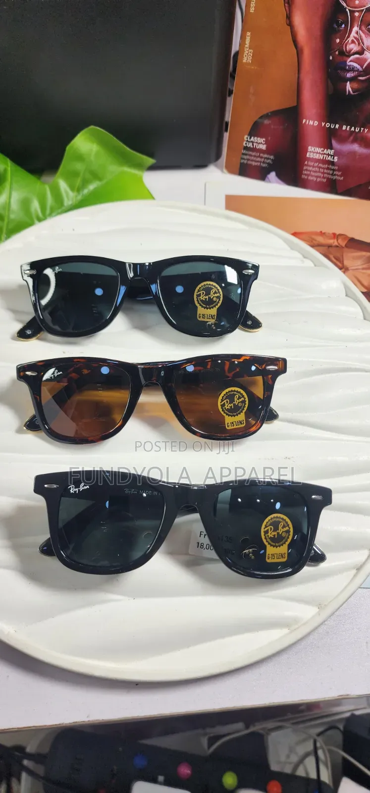 Ray-Ban Wayfarer Gold Plating Infuse