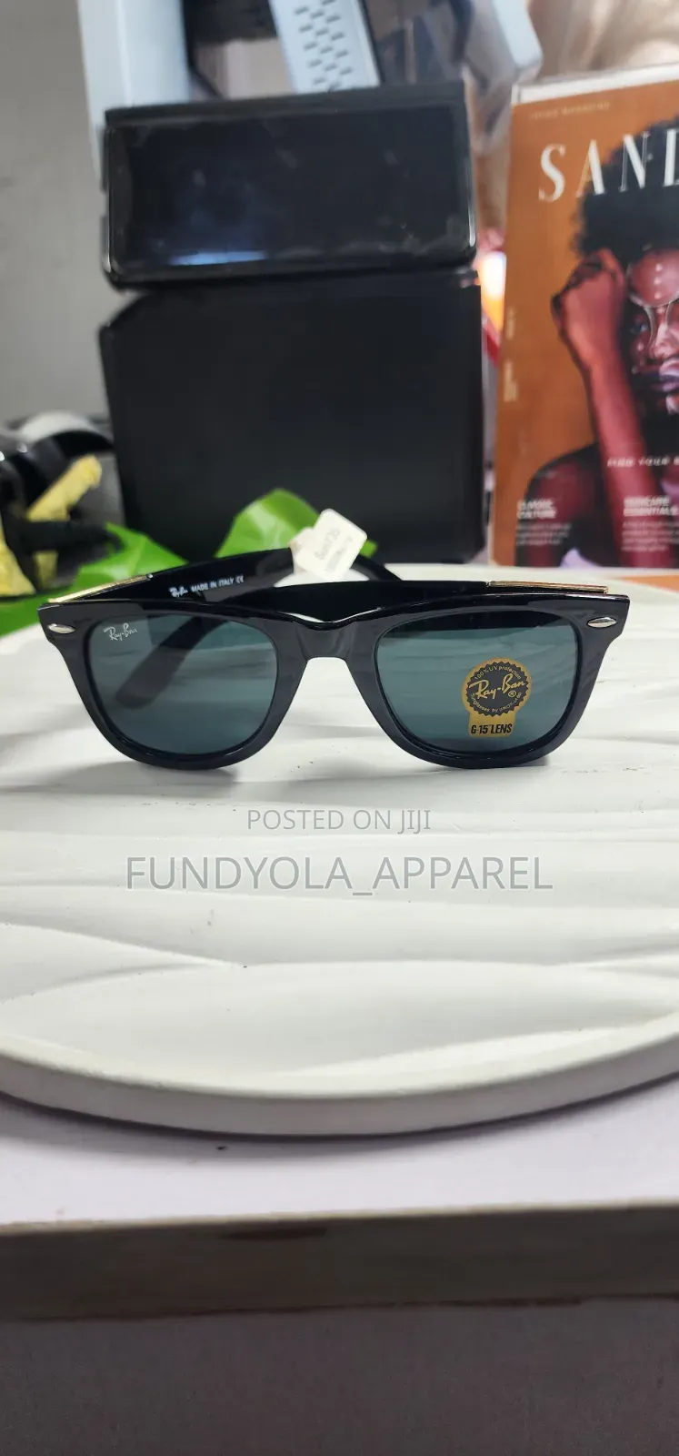 Ray-Ban Wayfarer Gold Plating Infuse