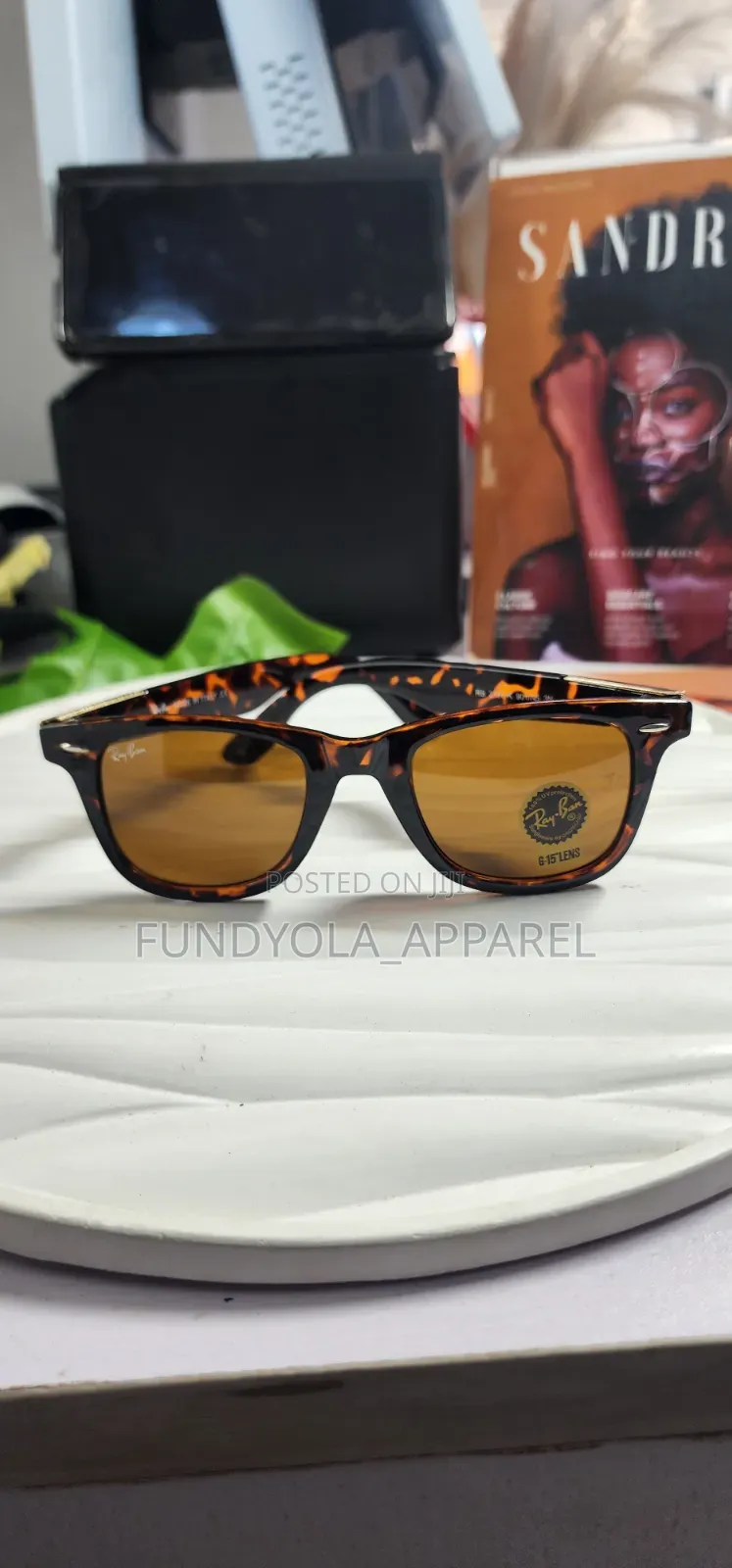 Ray-Ban Wayfarer Gold Plating Infuse