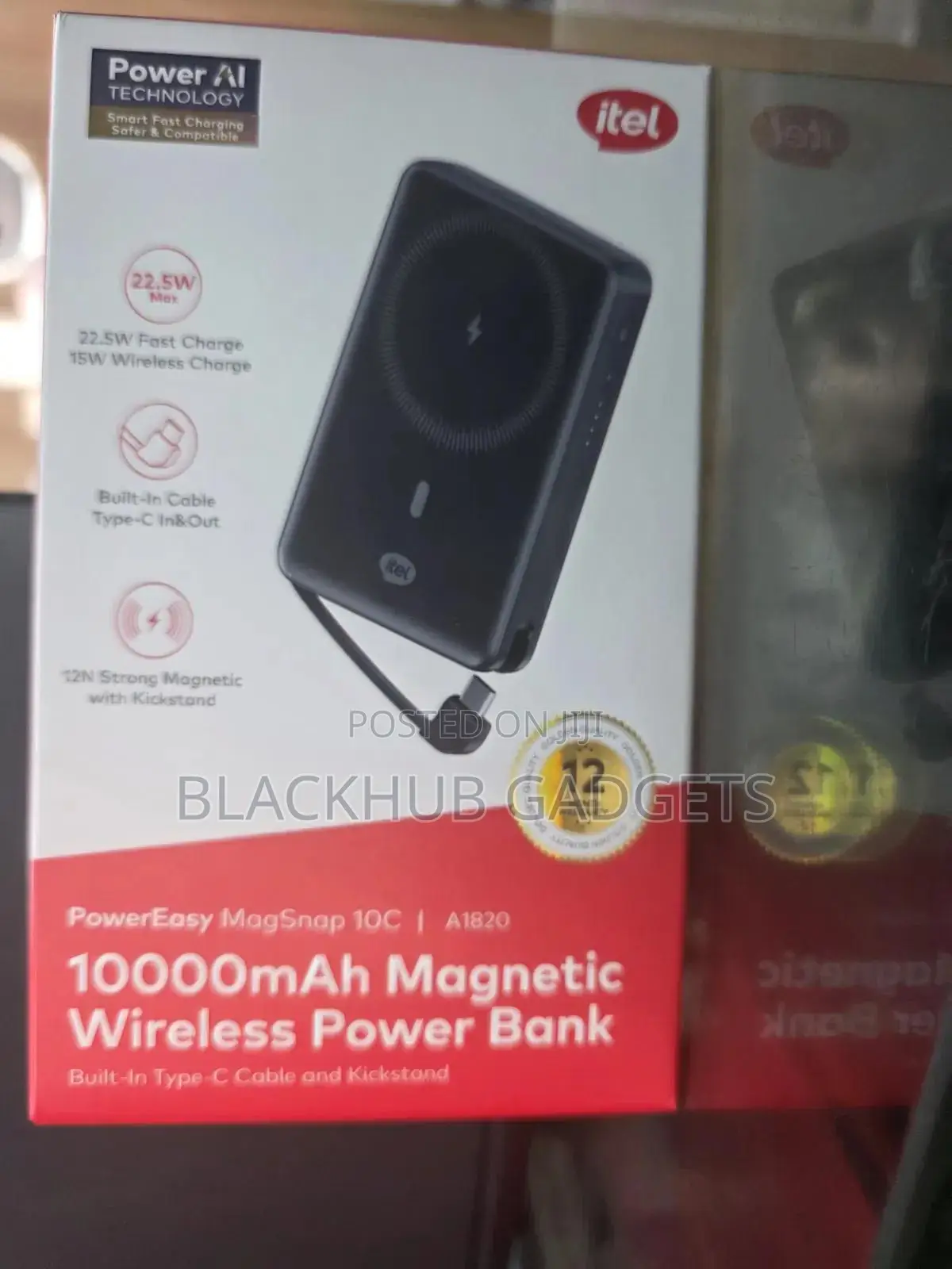 Itel Magsafe Magnetic Wireless Power Bank