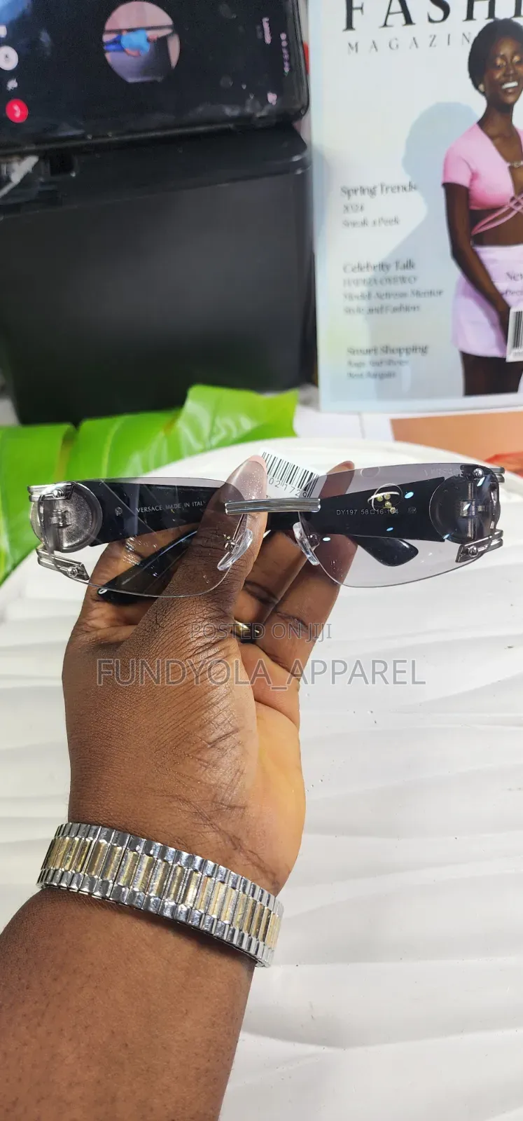 Swavy Versace Tinted Sunglasses