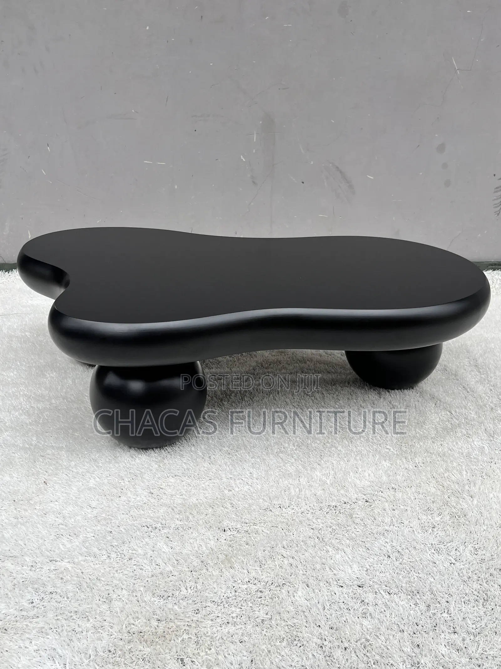 Luxury Modern Cloud Coffee Table - Nordic Wavy Center Accent Table