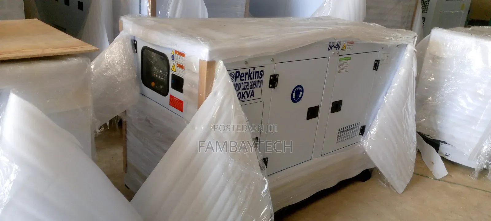 Fuel-Efficient Perkins 40kva Silent Generator