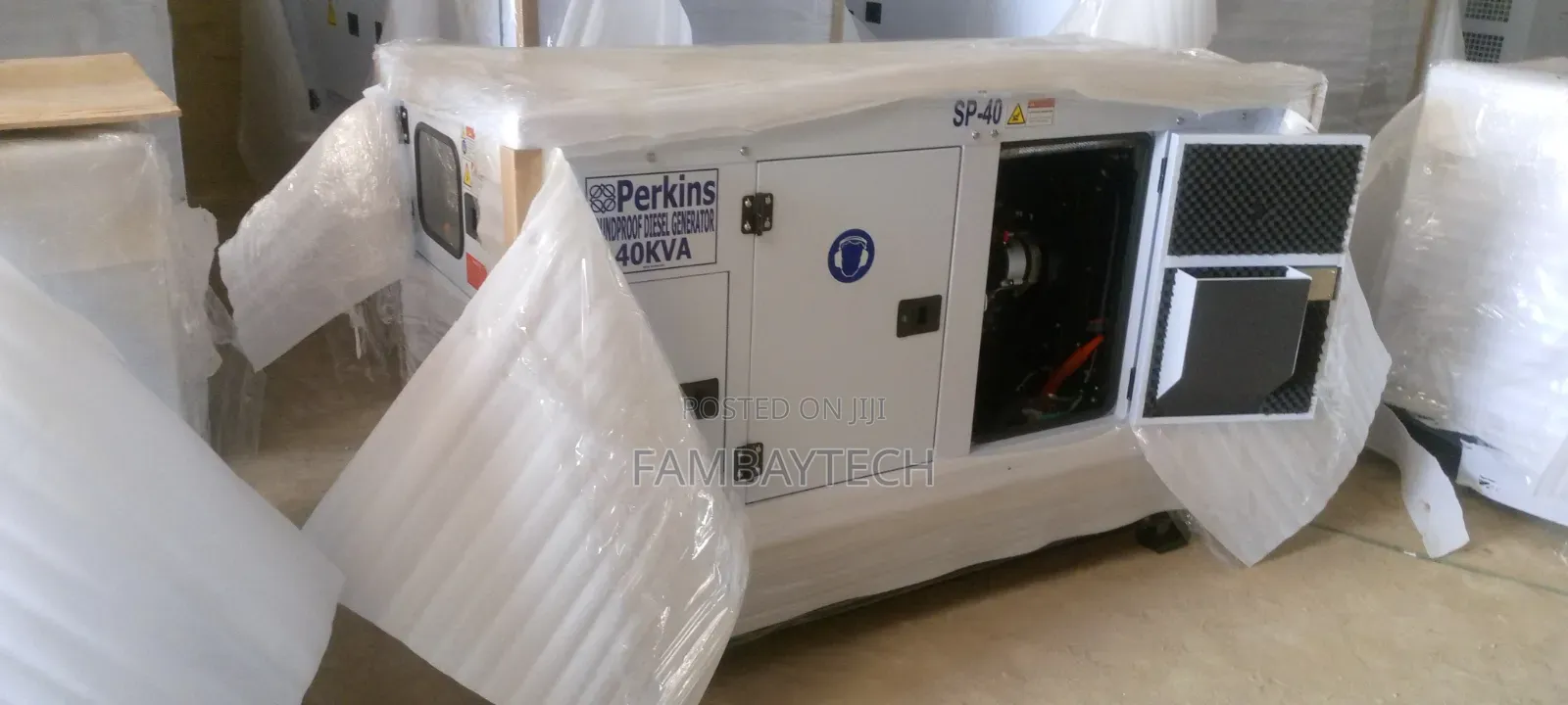 Fuel-Efficient Perkins 40kva Silent Generator