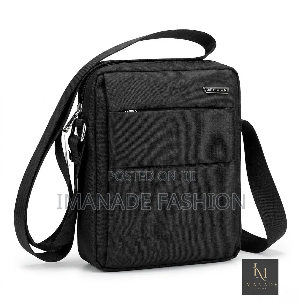 Jie Hui Sen Shoulder Crossbody Bag – Black