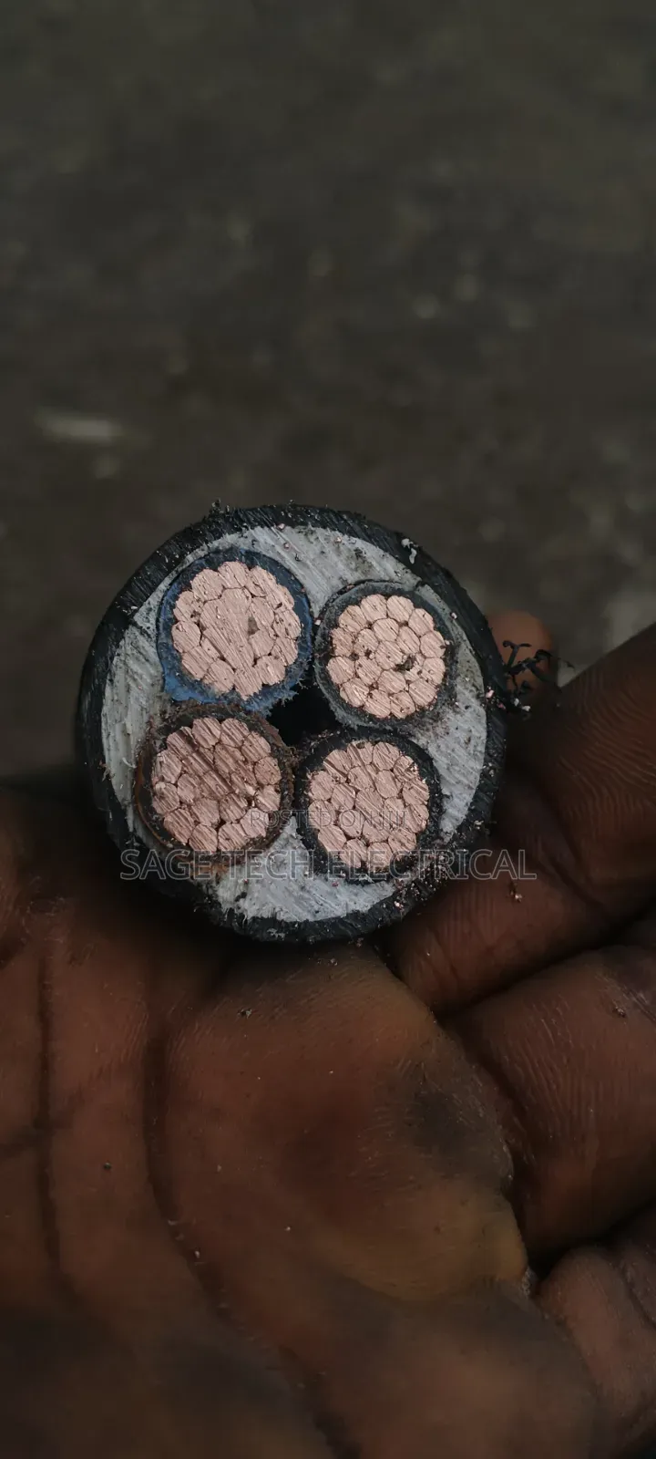 120mm 4core PVC PVC Nigerchin Armoured Cable