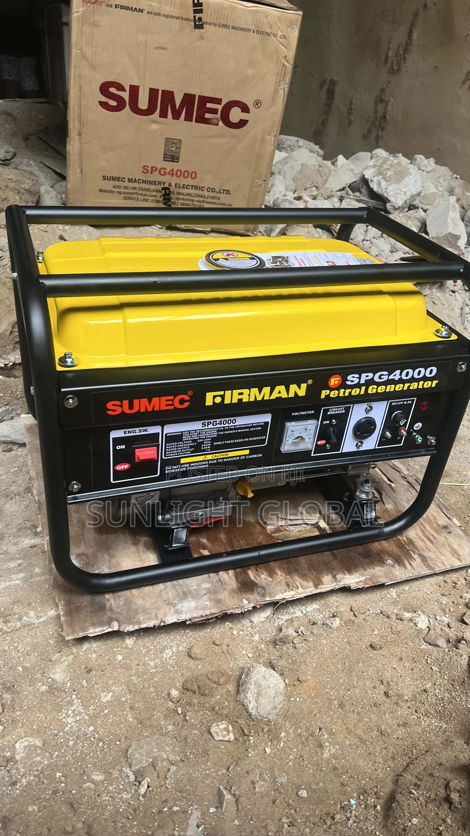 Firman Petrol Generator 4.5kva