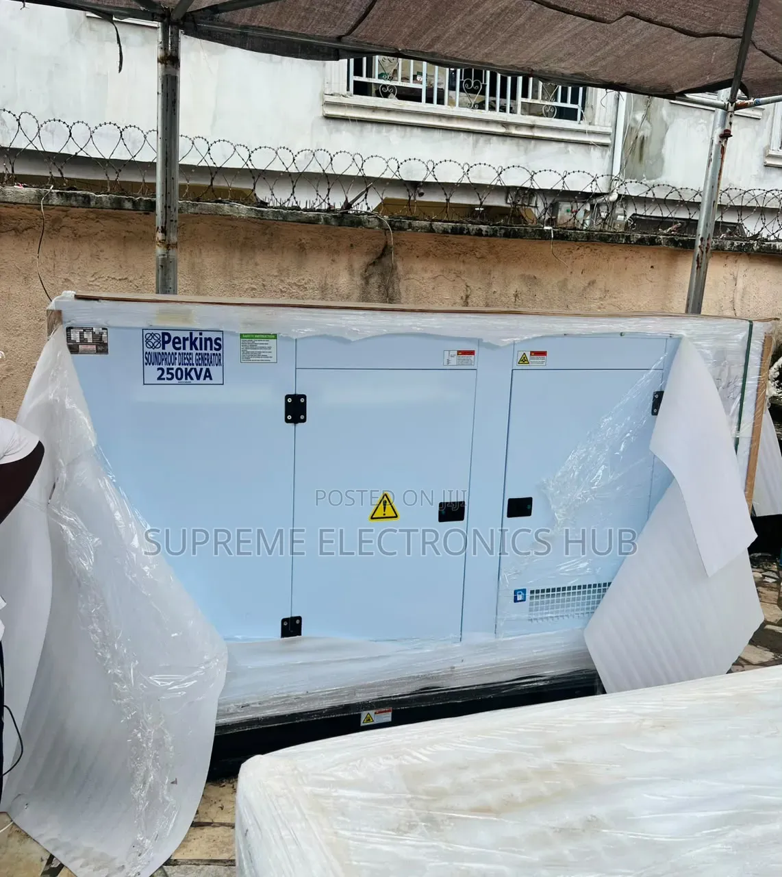 Brand New 250kva Perkins 100% Copper Industrial Uk Diesel Generator