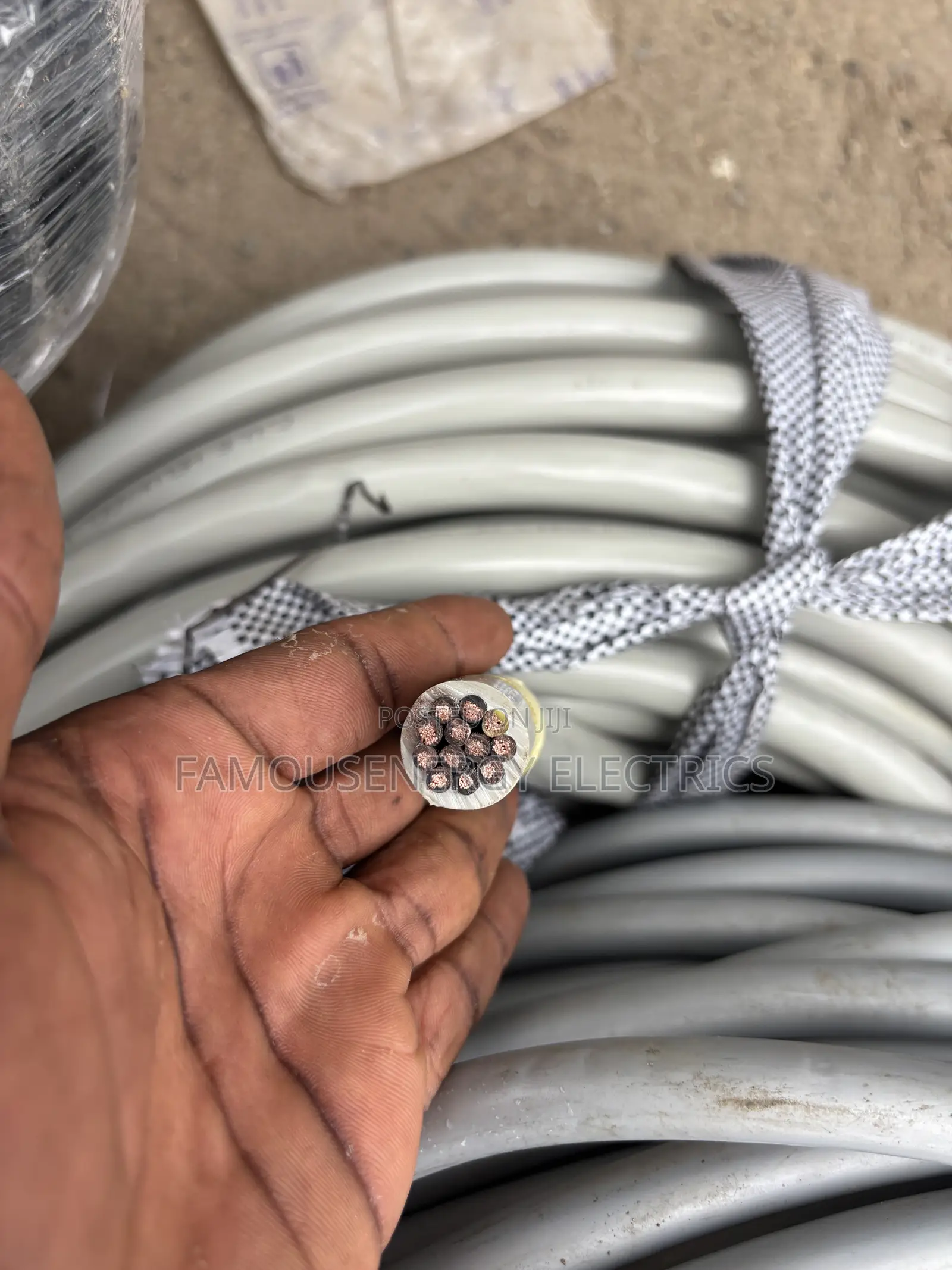 2.5mmx12core Flexible Control Cable