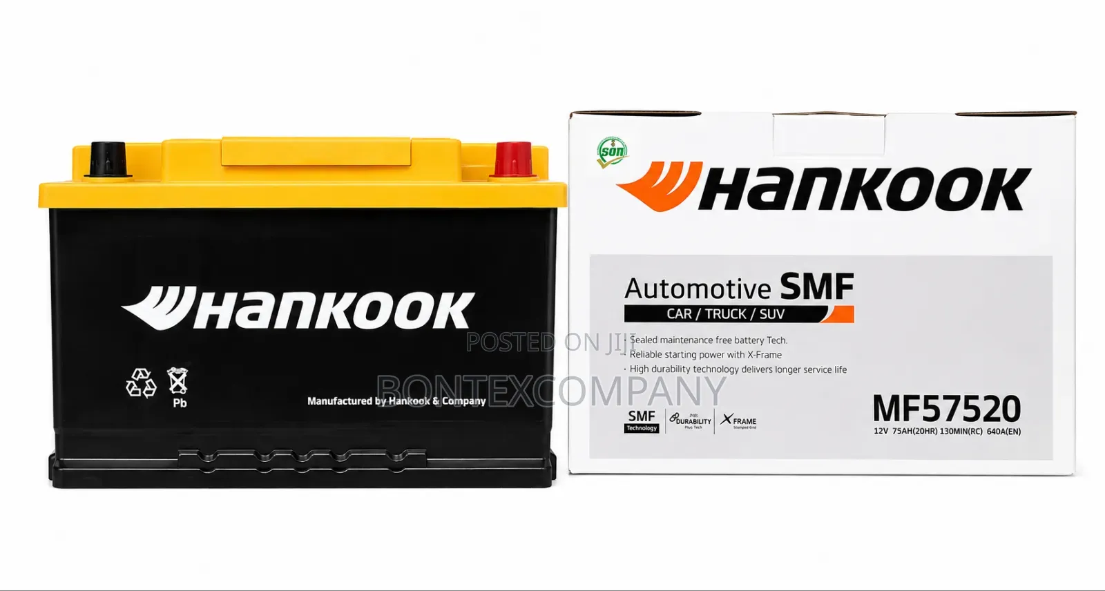Hankook 75ahs Battery