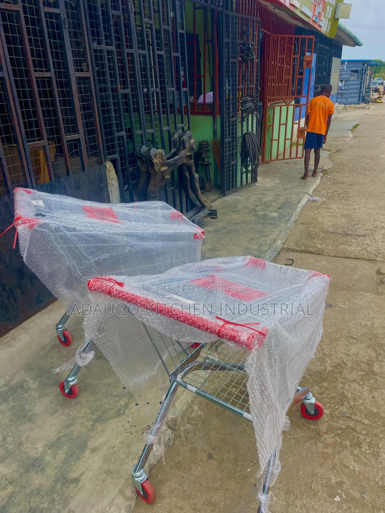 80l Supermarket Trolley