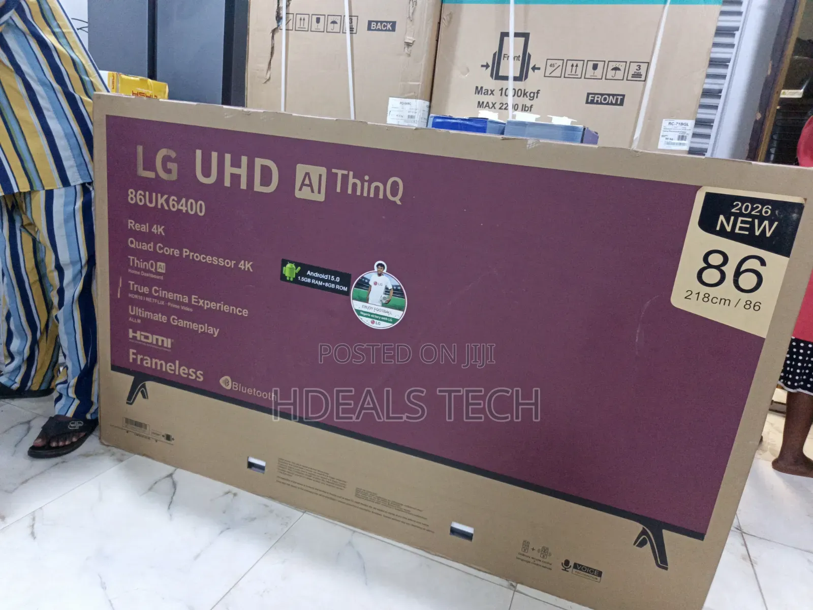 Lg 85 Inches Smart Tv With Netflix, Youtube
