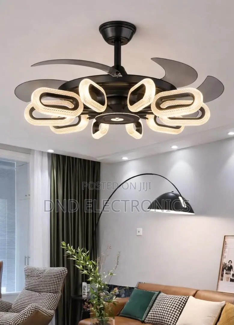 Ceiling Fan With Chandeliers Ligjts