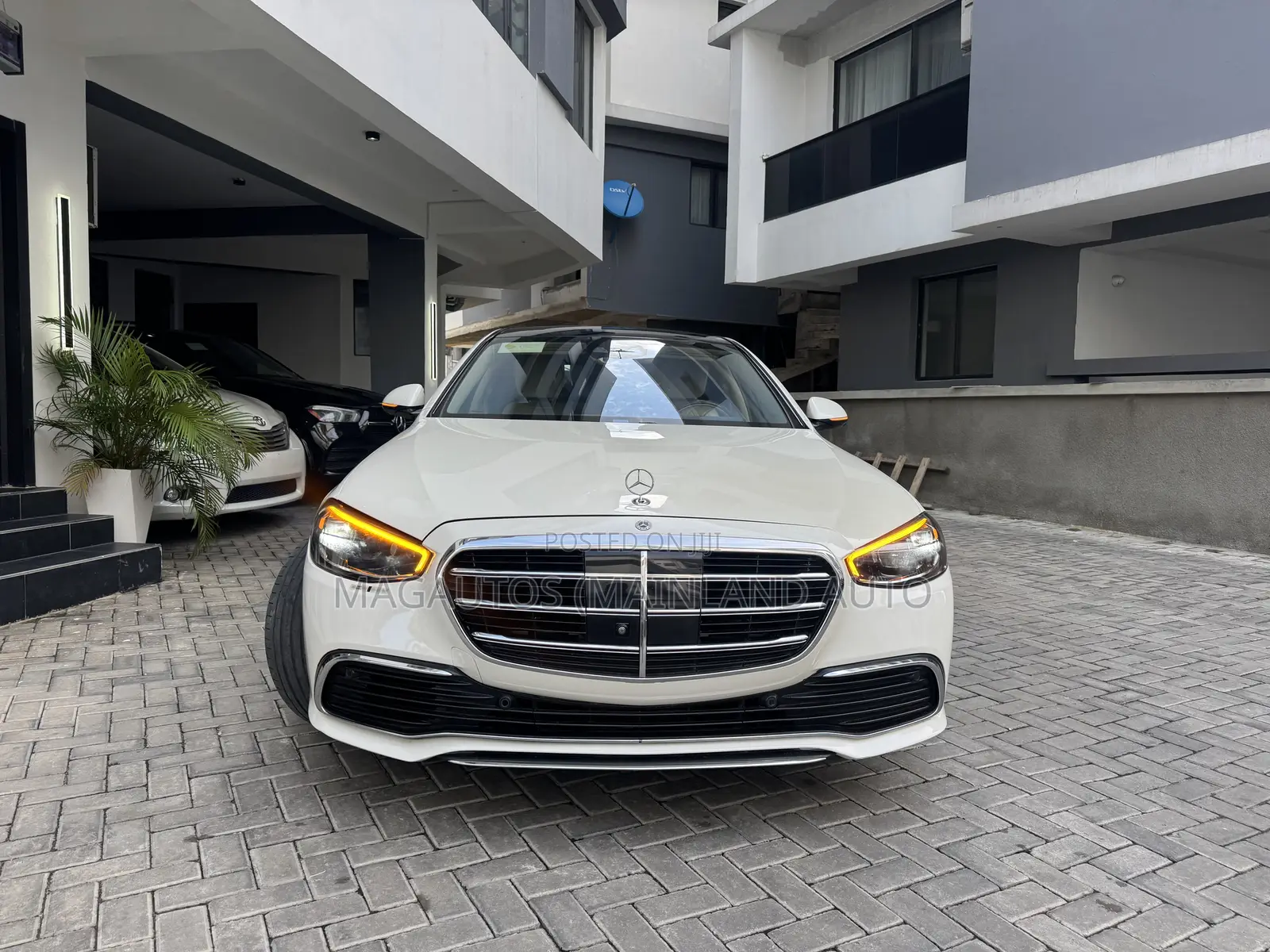 Mercedes-Benz S-Class S 580 4MATIC 2021 White