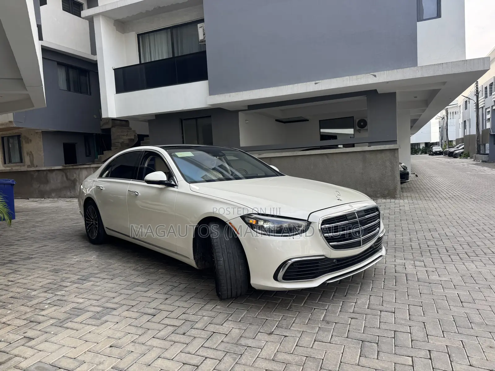 Mercedes-Benz S-Class S 580 4MATIC 2021 White