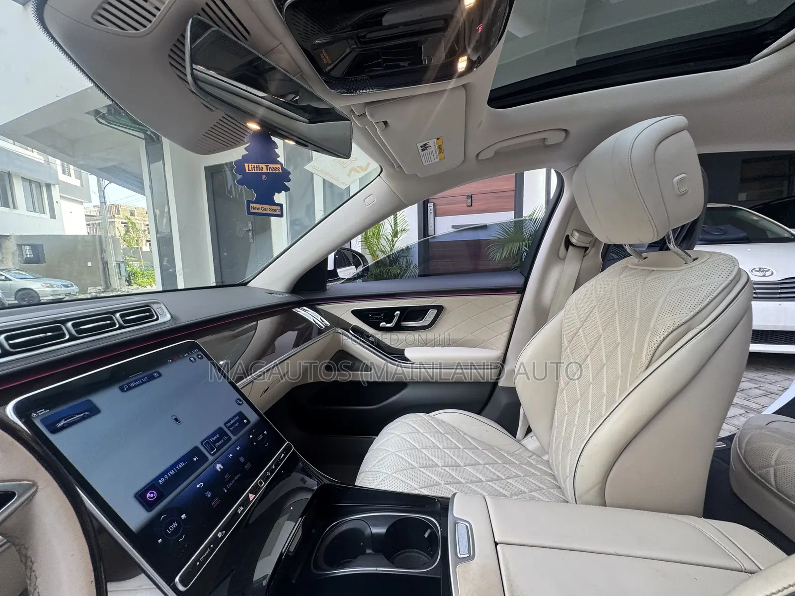 Mercedes-Benz S-Class S 580 4MATIC 2021 White