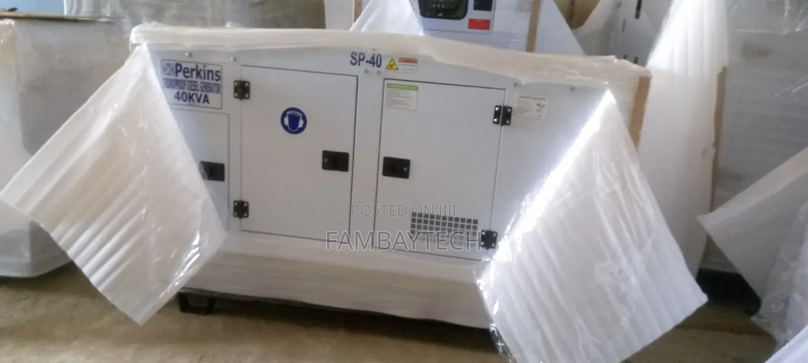 High Performance Perkins 40kva Silent Power Generator