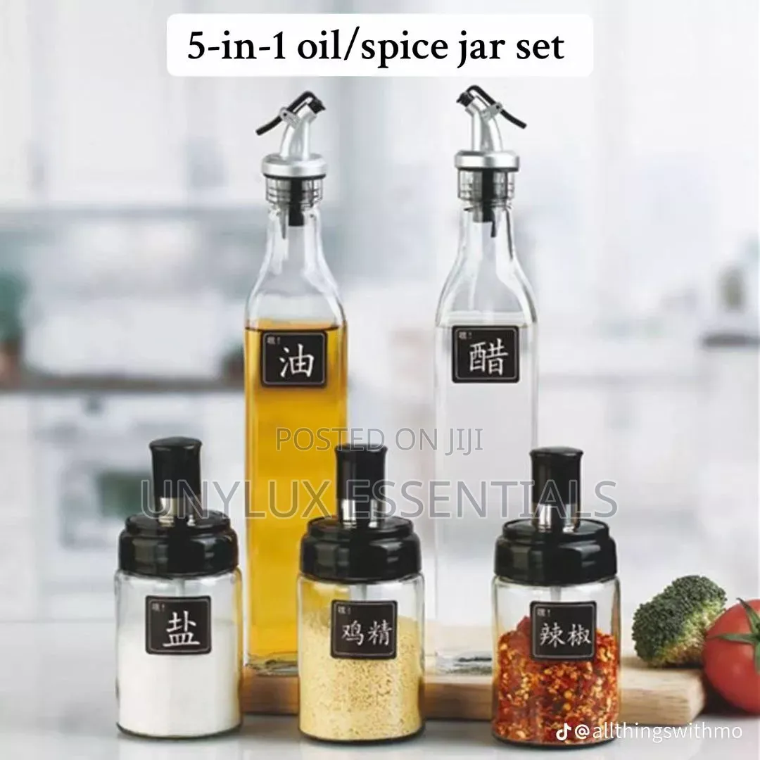 5in1 Oil Bottle Set