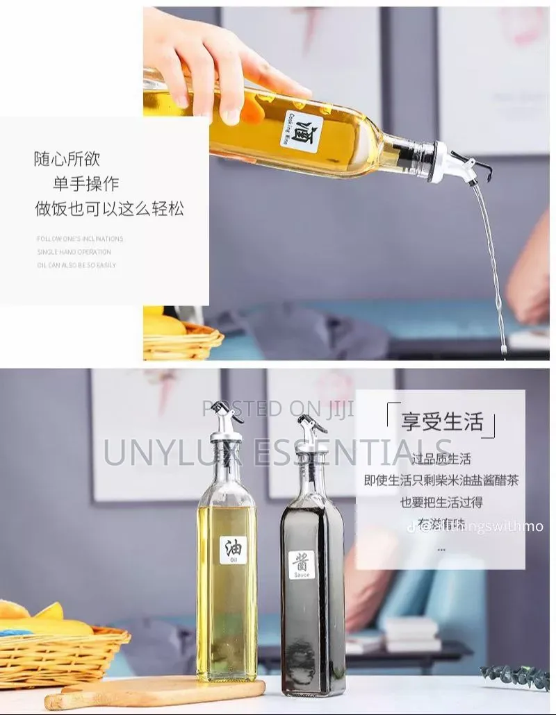 5in1 Oil Bottle Set