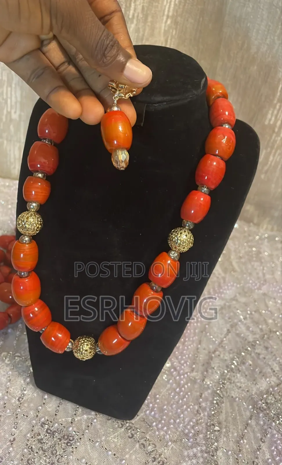 Coral Beads Set