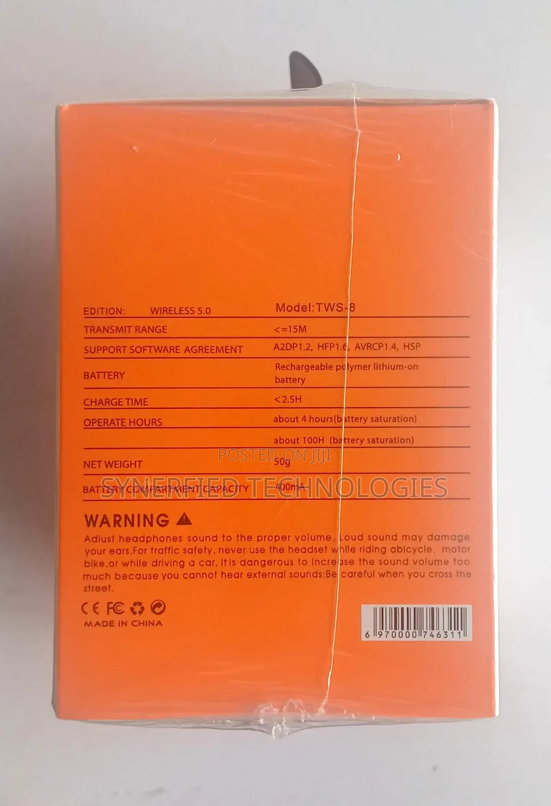 JBL Ture TWS-8 Truly Wireless in-Ear Headphones