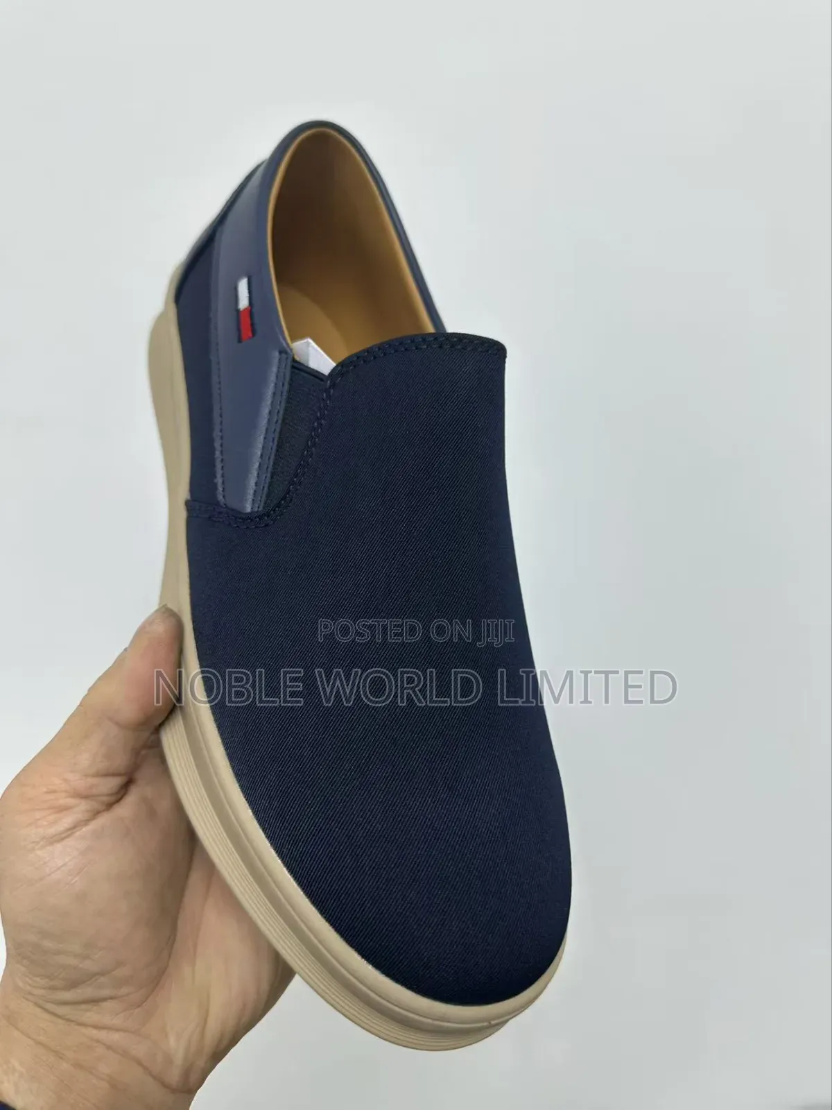 Tommy Hilfiger Black/Blue Shoes Abl 6g