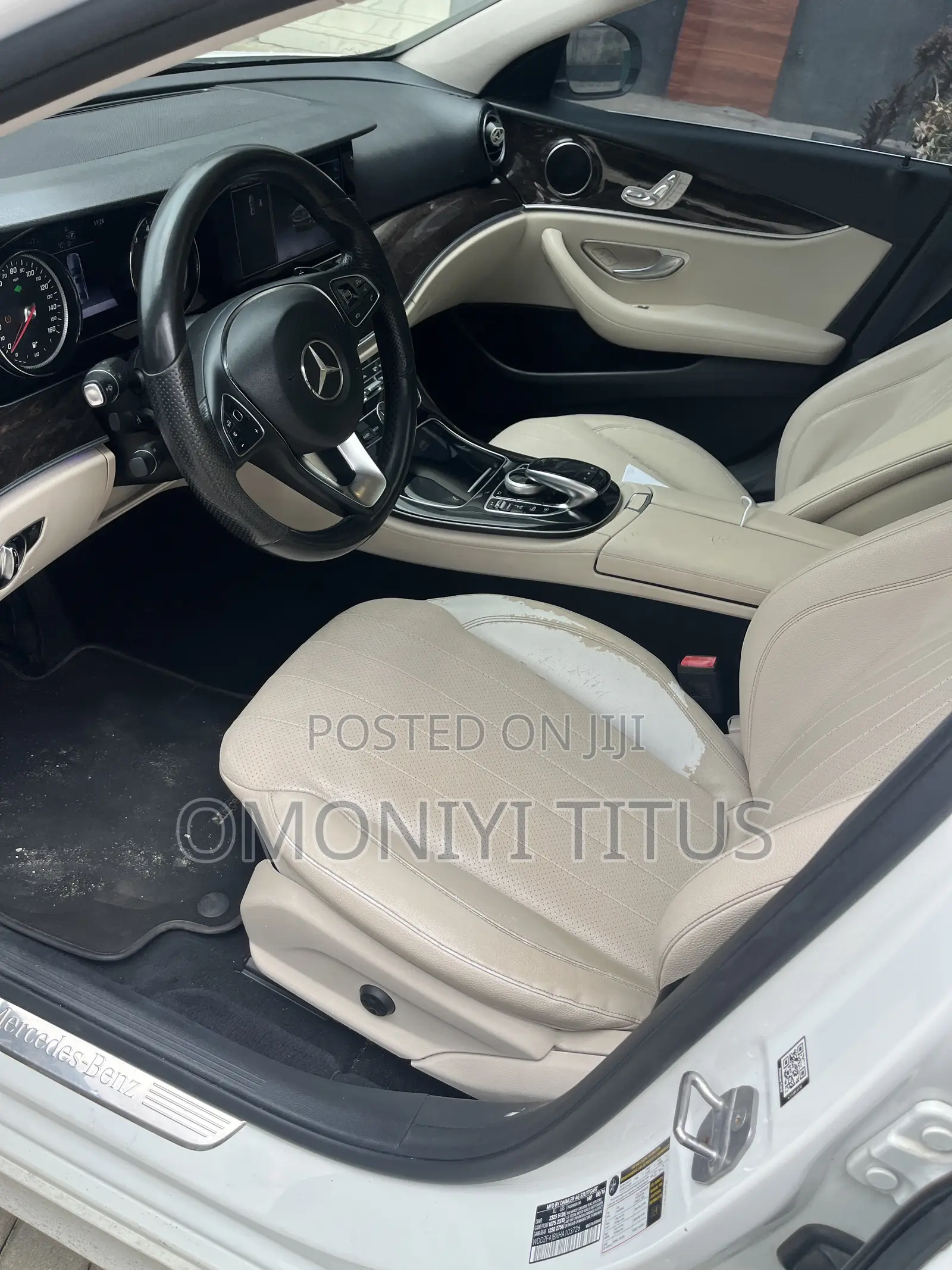 Mercedes-Benz E300 4Matic AWD Sedan (2.0L 4cyl 9A) 2017 White