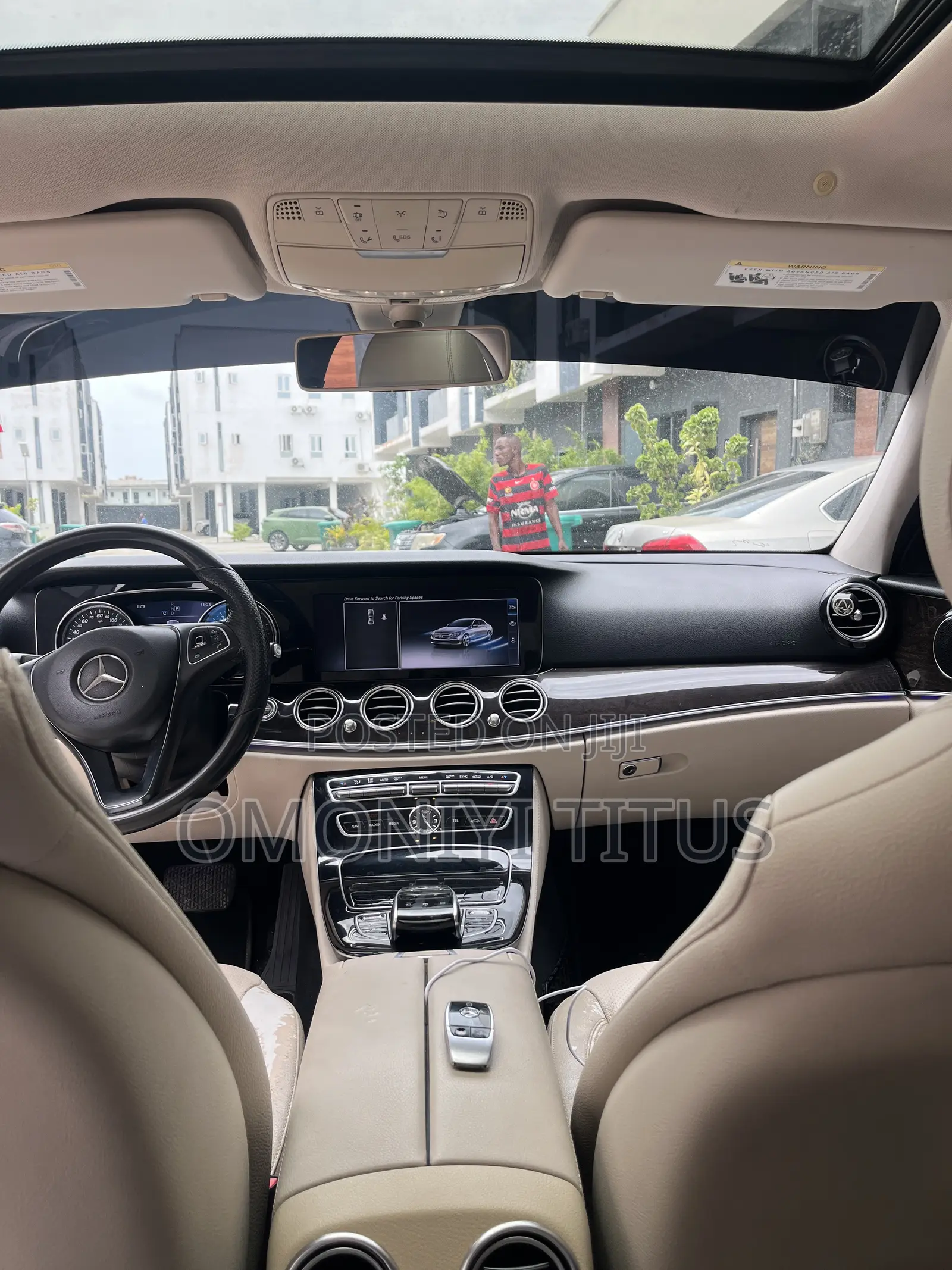 Mercedes-Benz E300 4Matic AWD Sedan (2.0L 4cyl 9A) 2017 White