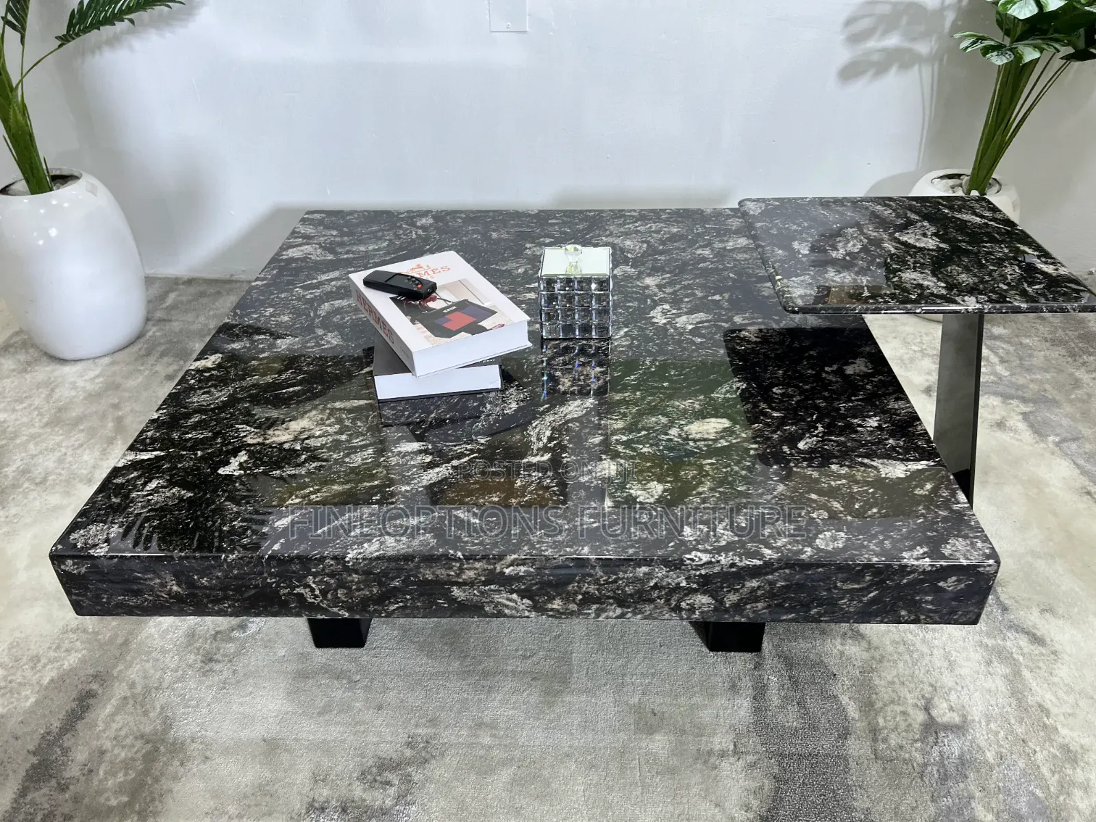 Obsidian Center Table