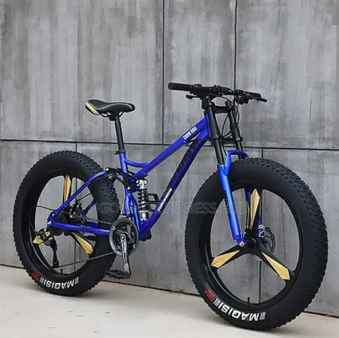 Full-Suspension Fat Tire Mountain Bike
