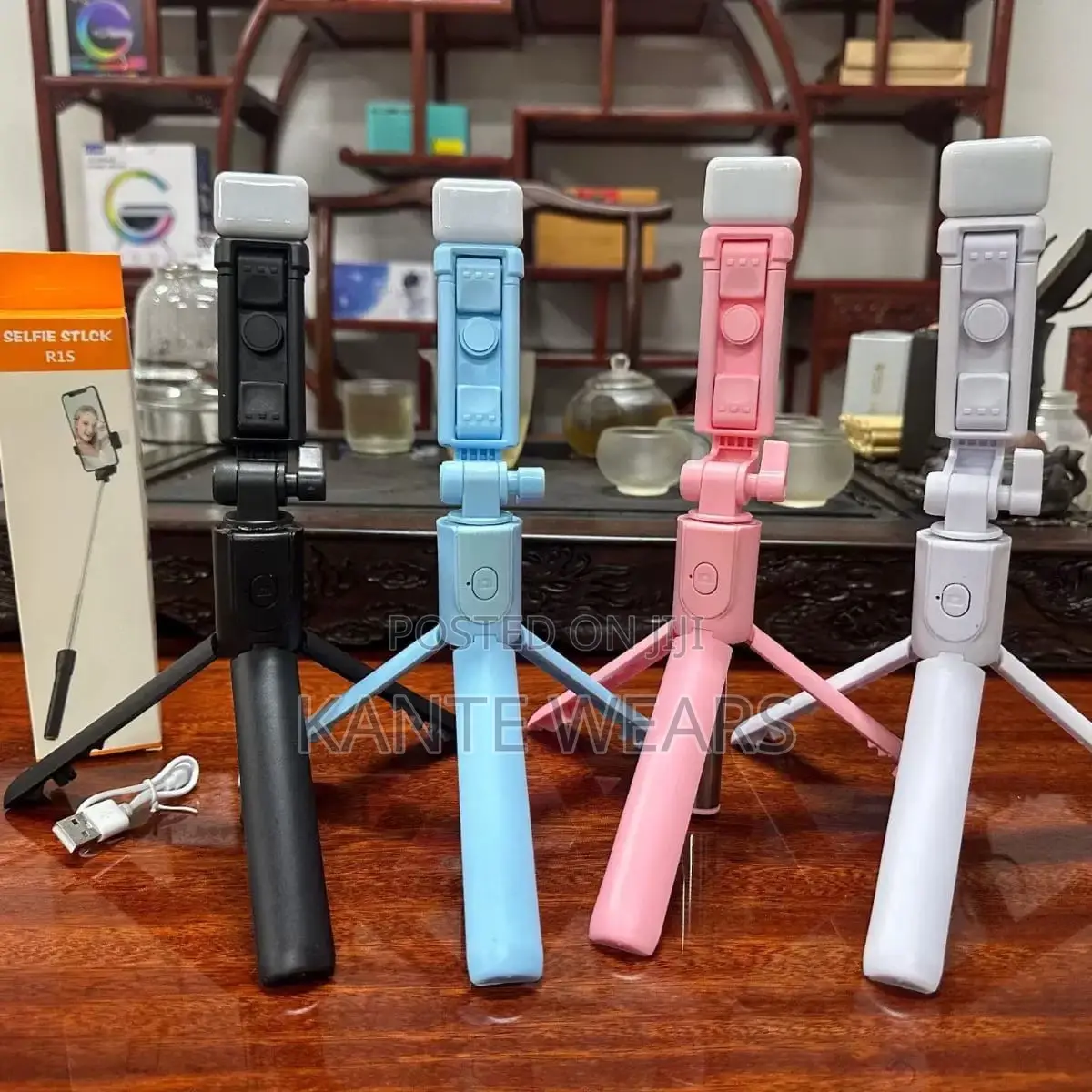 3in1 R15 Selfie Stick