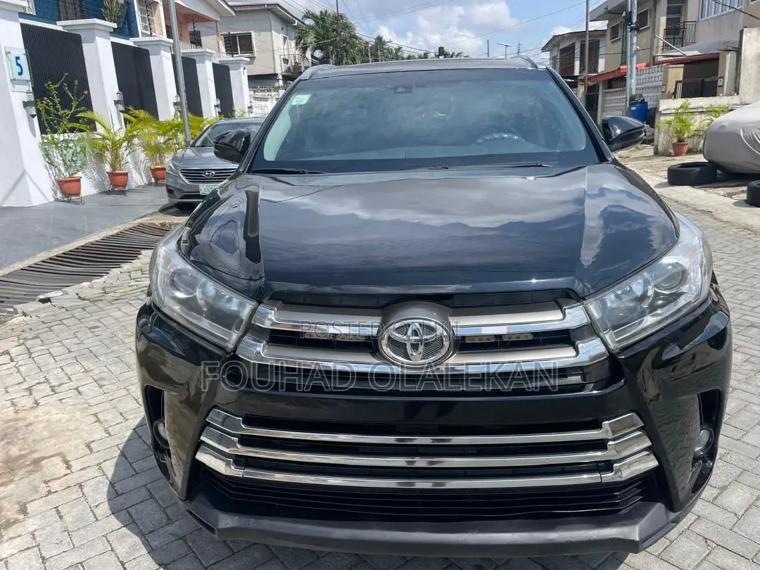 Toyota Highlander Limited Platinum V6 4x4 (3.5L 6cyl 6A) 2016 Black