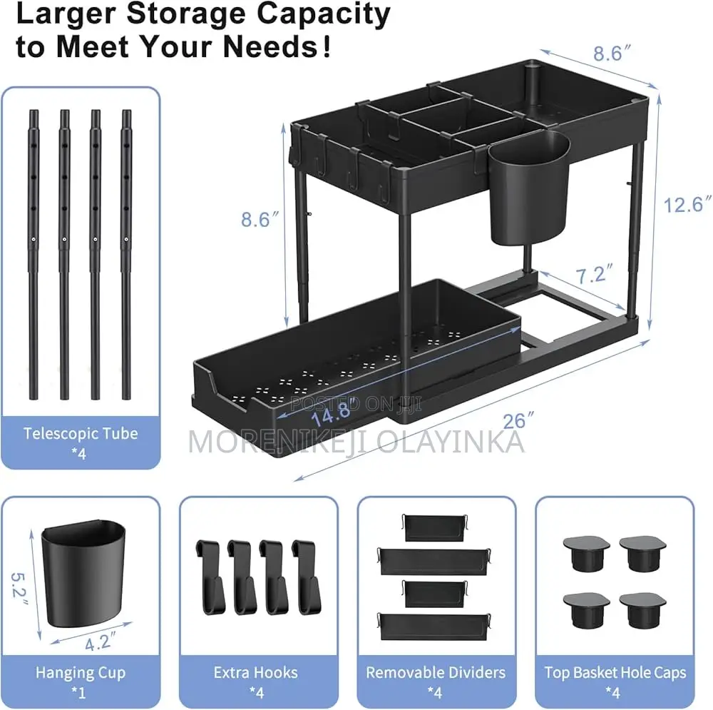 Drawer Storage Rack
