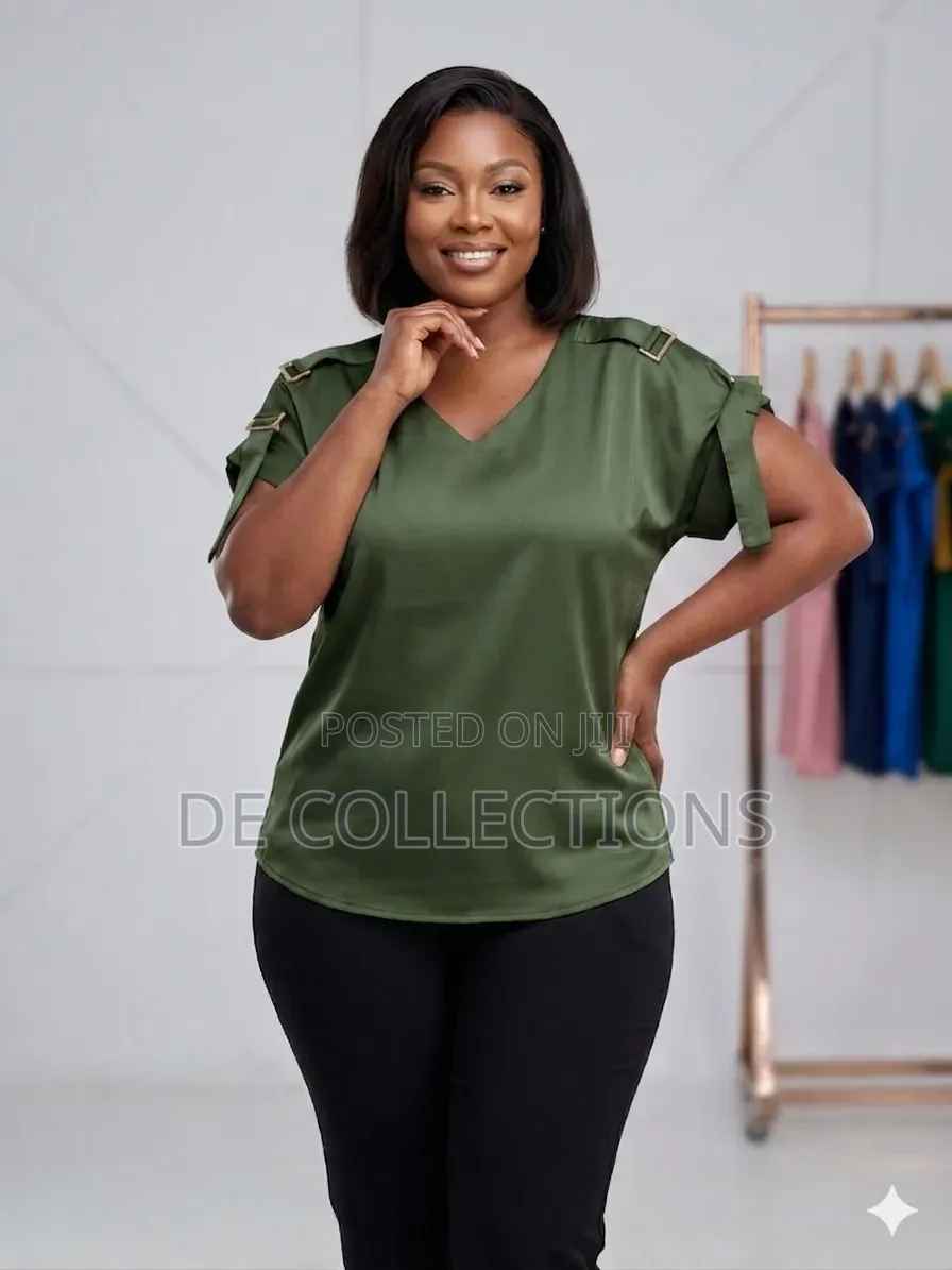 Blouses in Different Colors and Sizes