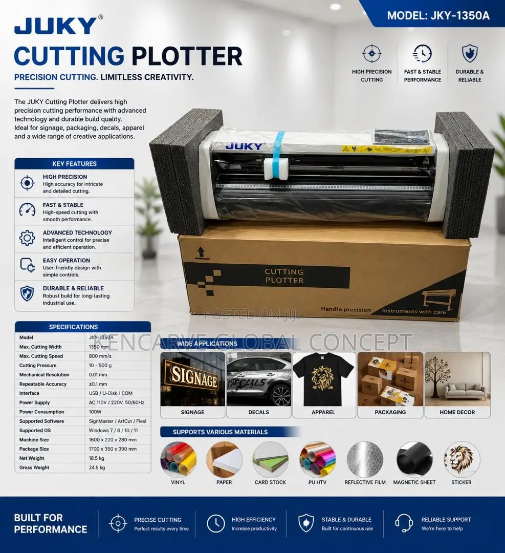 Juky /Yinghe 28-Inch Plotter Cutter (2ft)